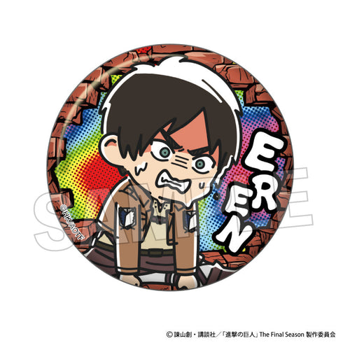 『進撃の巨人』ATSUI缶バッジ エレン